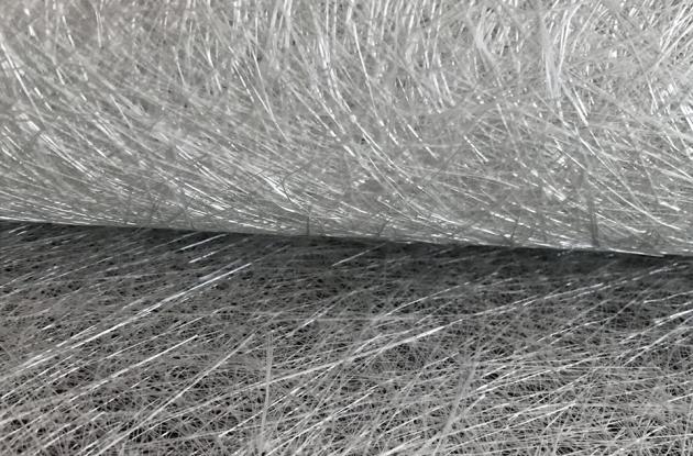 Typy rohoží z nasekaných pramenů ze sklolaminátu